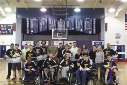 hotwheels wheelchair hockey team