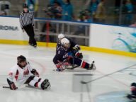 Paralympics sledge hockey team