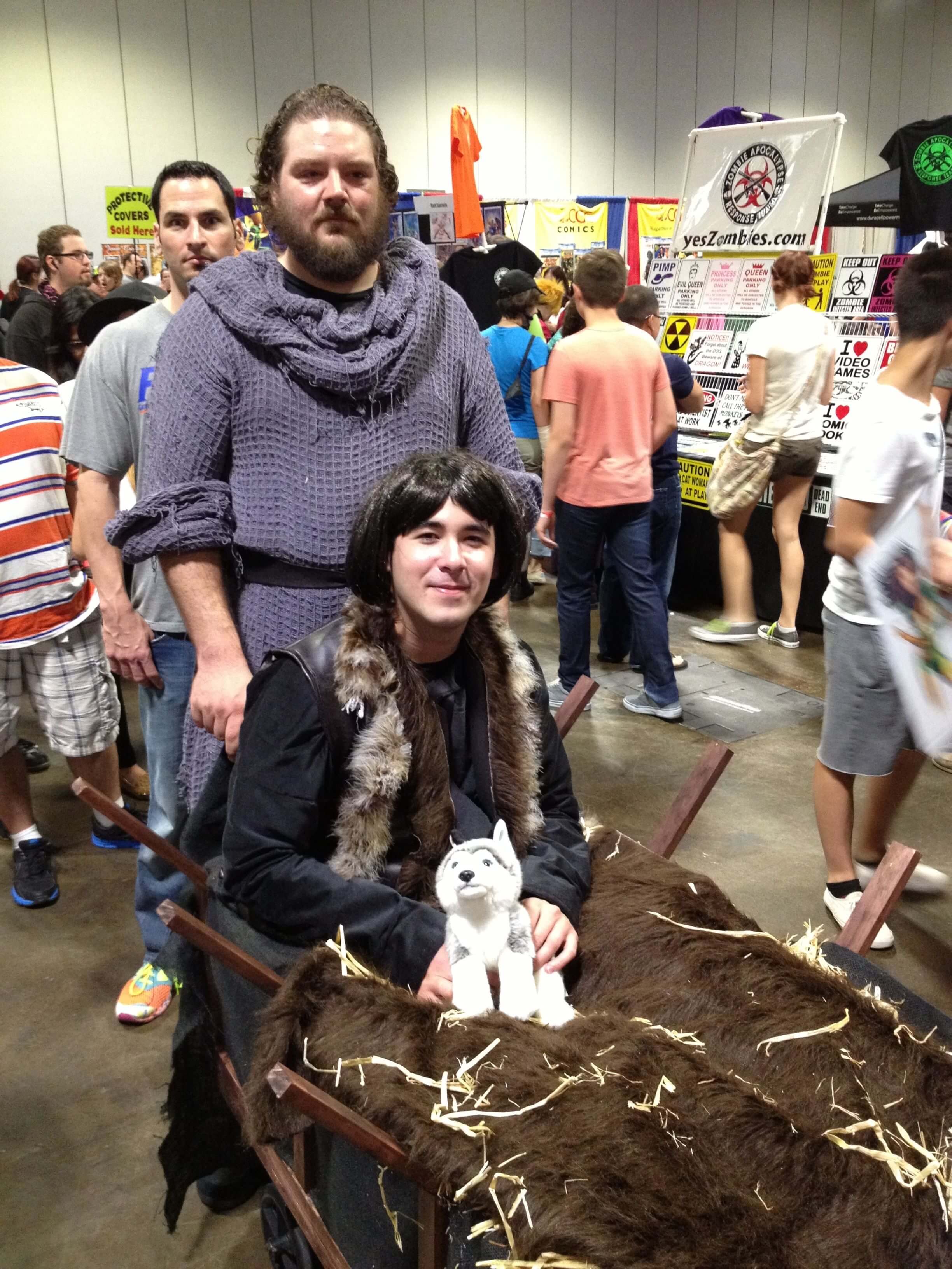 Image result for brandon stark cosplay