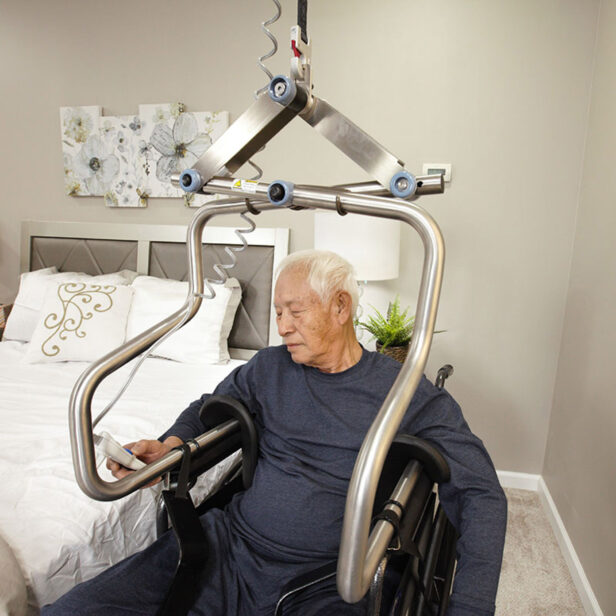 handicare overhead patient lift.