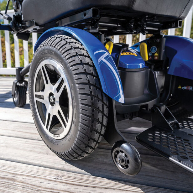 pride power chair wheels.