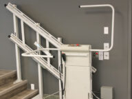 Savaria Delta Incline Platform Lift.