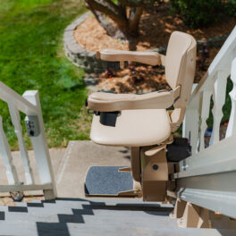 bruno elite outdoor stairlift.