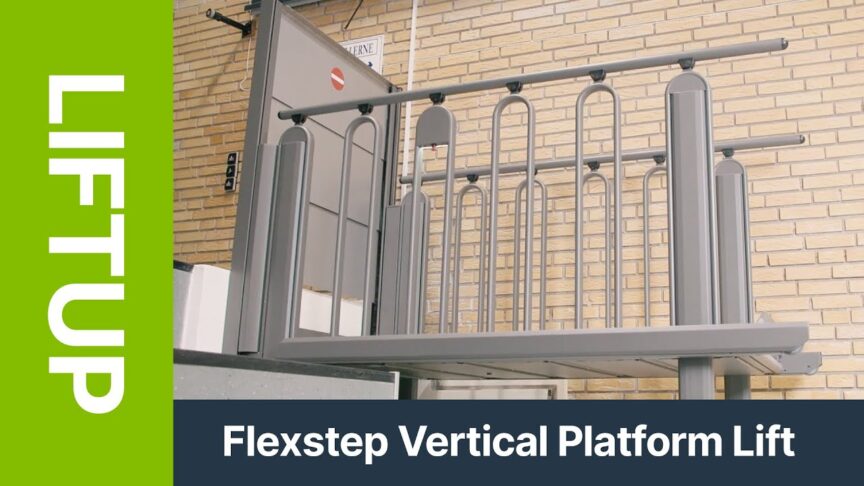 flexstep vertical platform lift by liftup.